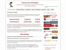 Tablet Screenshot of partnersuche-singles.de